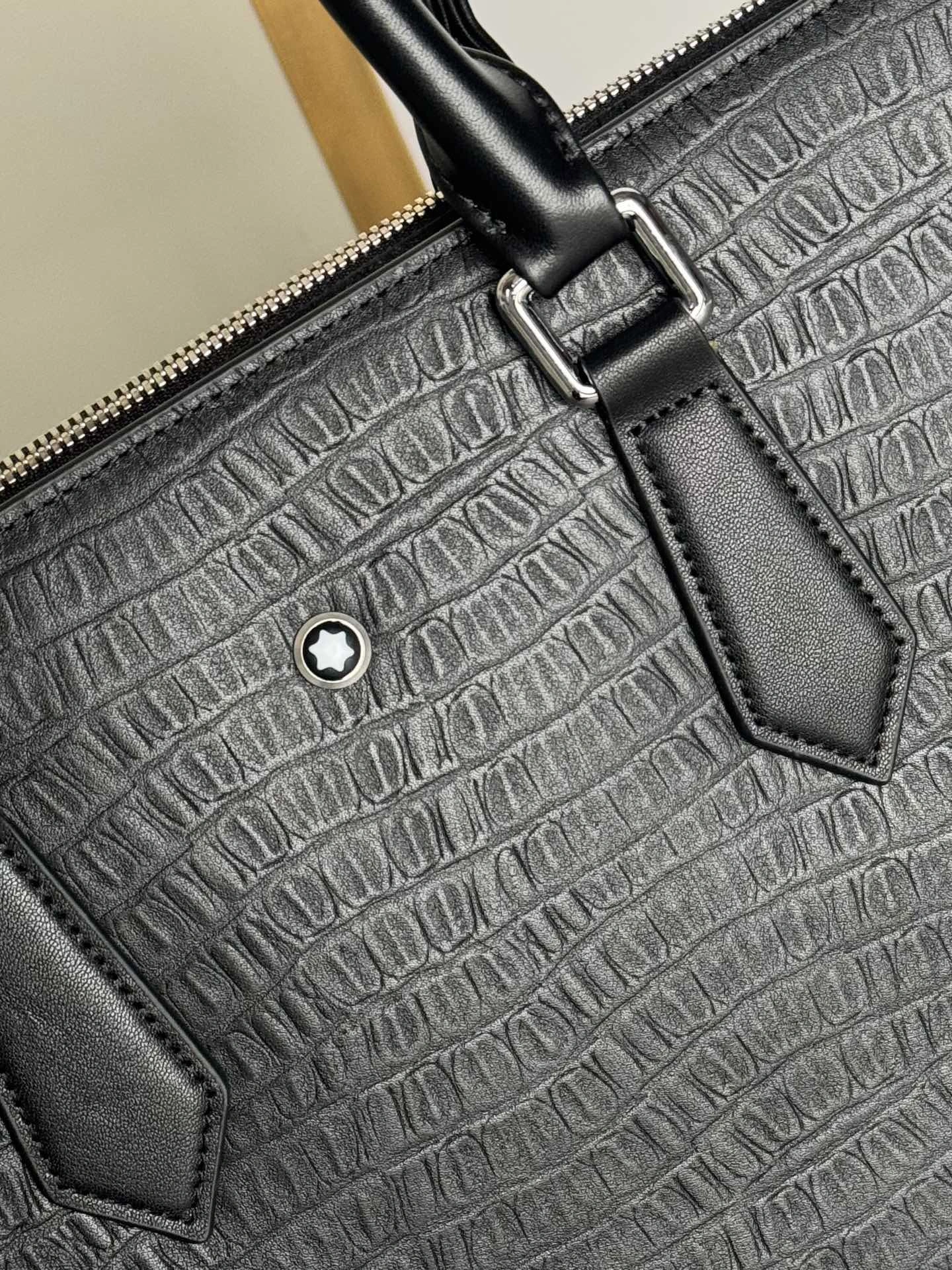 Mens Montblanc Briefcases OdorResistant 92619