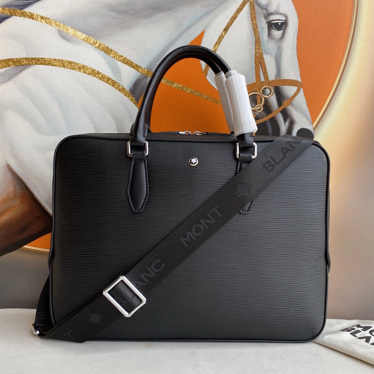 Mens Montblanc Briefcases Durable 92553