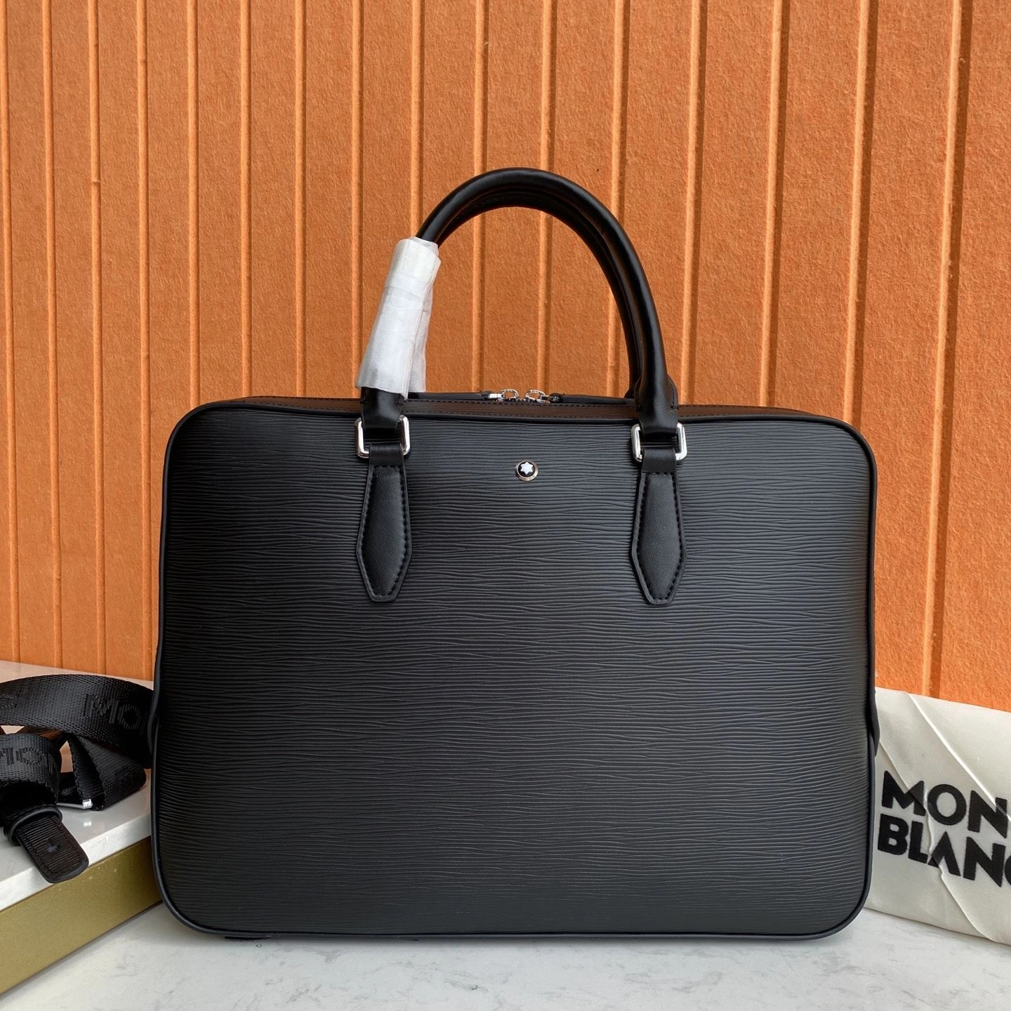 Mens Montblanc Briefcases Efficient 91593