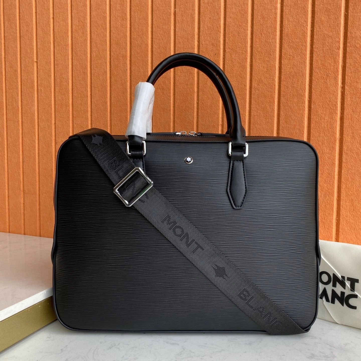 Mens Montblanc Briefcases Efficient 91593