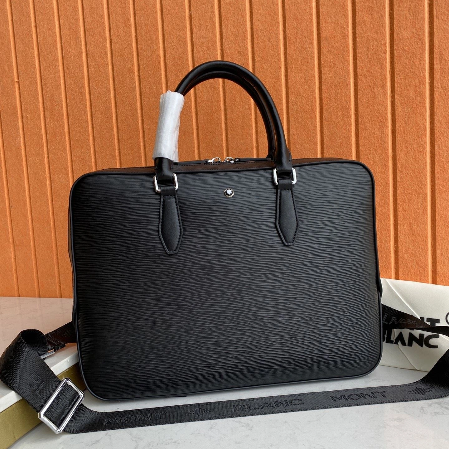 Mens Montblanc Briefcases Efficient 91593