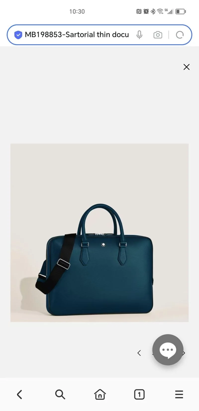Mens Montblanc Briefcases Unisex 38613