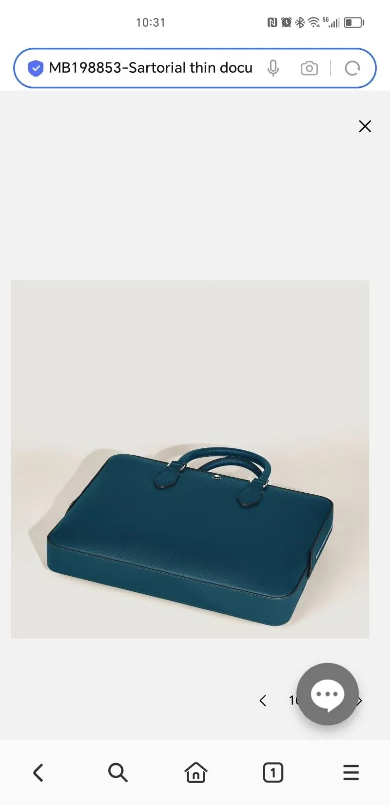 Mens Montblanc Briefcases Unisex 38613