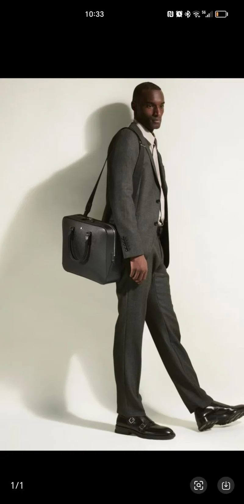 Mens Montblanc Briefcases Youthful 38581