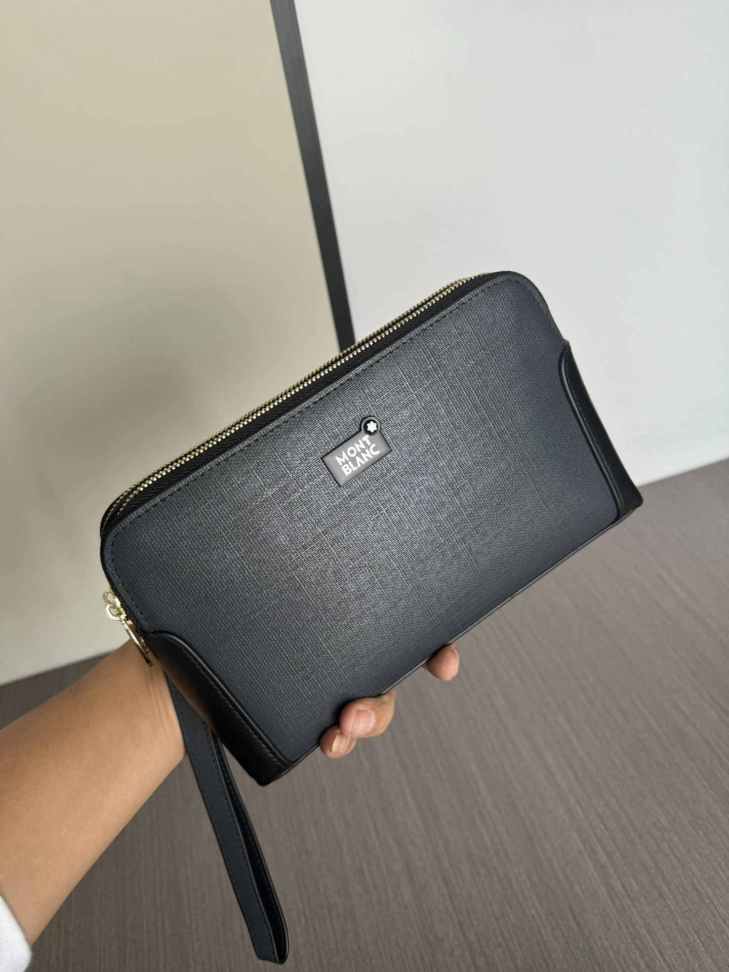 ZipUp Mens Montblanc Clutch Bags 92545