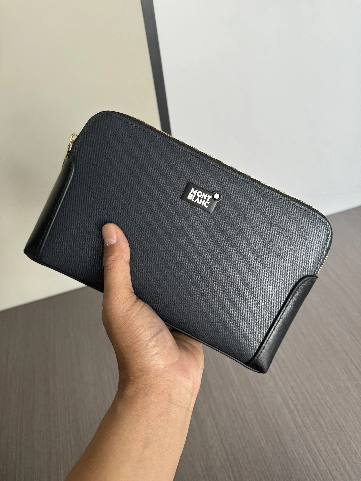 ZipUp Mens Montblanc Clutch Bags 92545