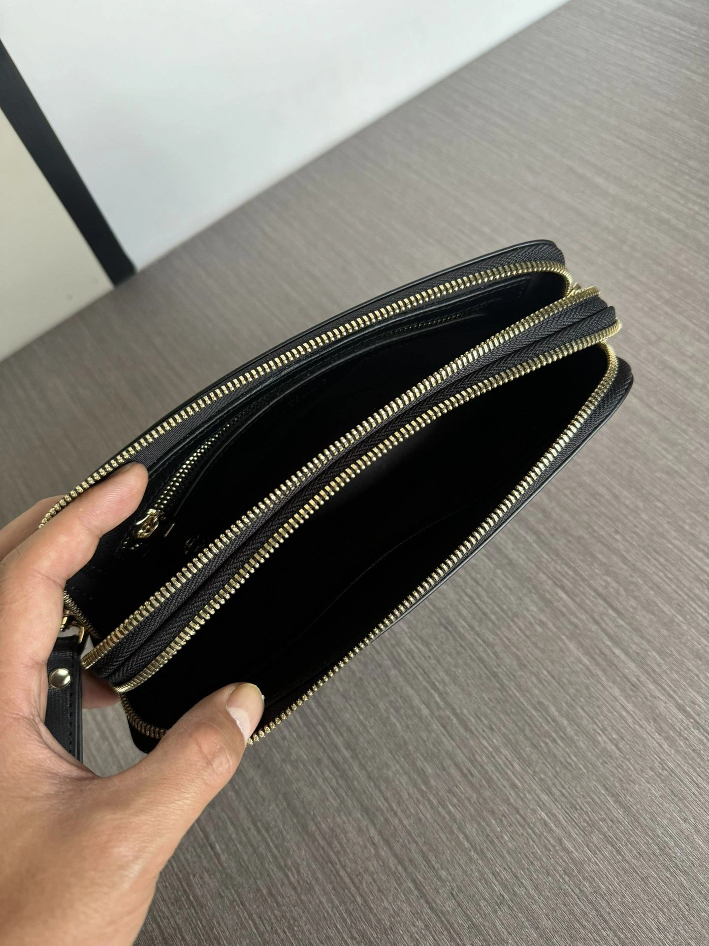 ZipUp Mens Montblanc Clutch Bags 92545