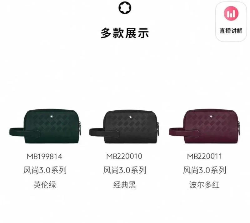 Mens Montblanc Clutch Bags Unique 38550