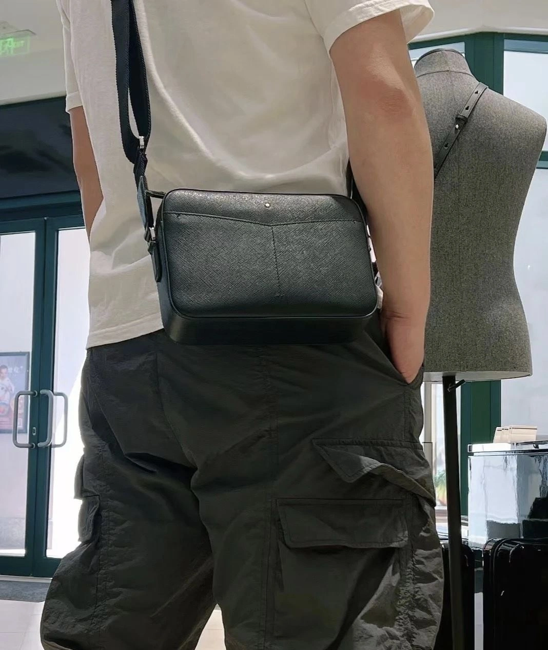 Unique Mens Montblanc Satchel Bags 92512