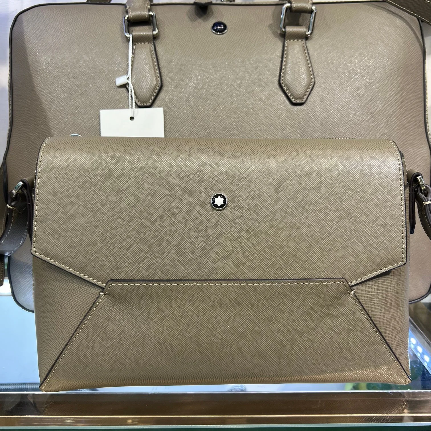 Mens Montblanc Satchel Bags Stretchable 38644