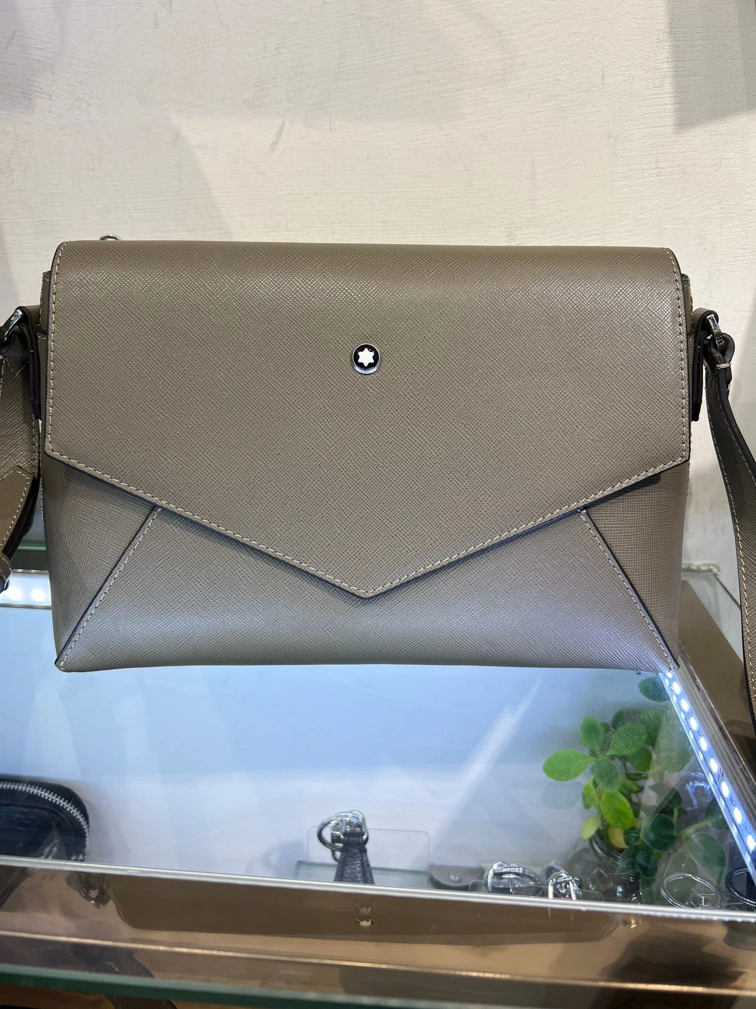 Mens Montblanc Satchel Bags Stretchable 38644