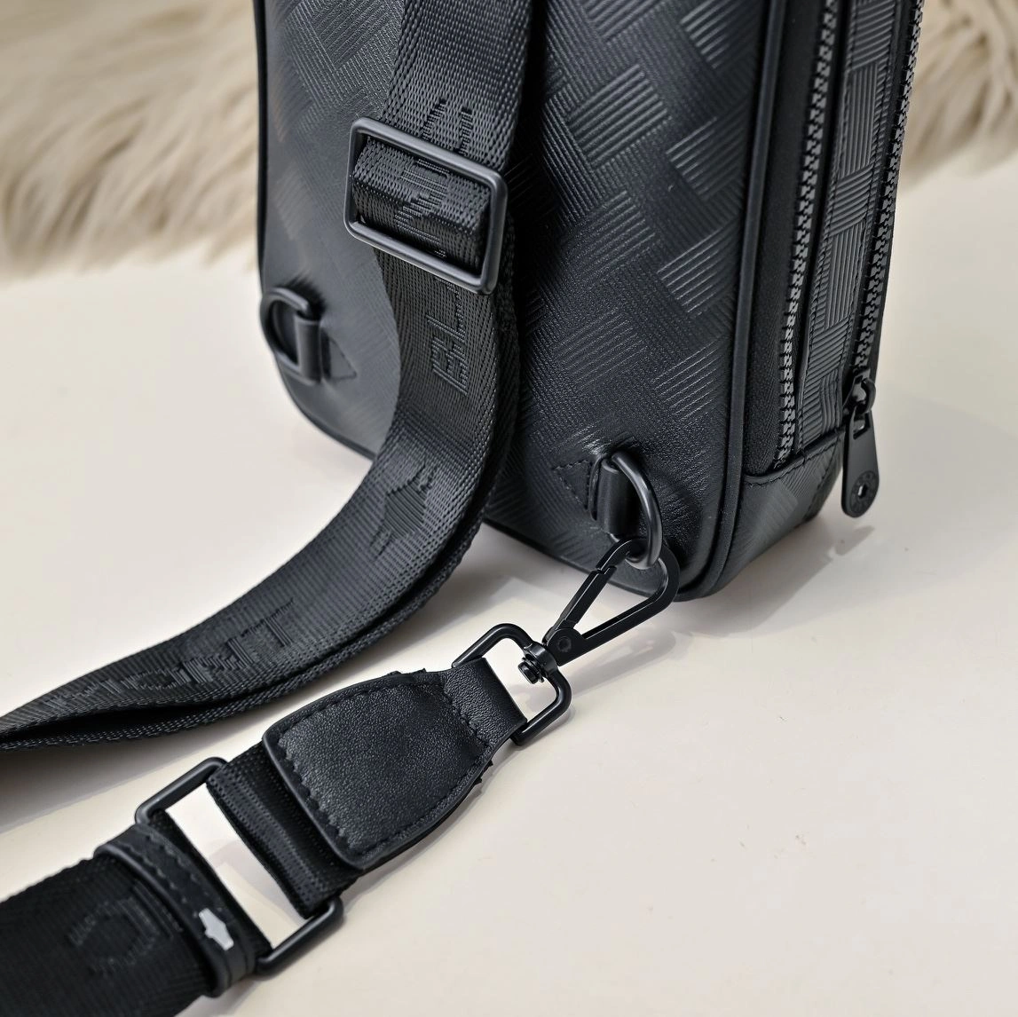Mens Montblanc Waist Chest Packs Reliable 90765