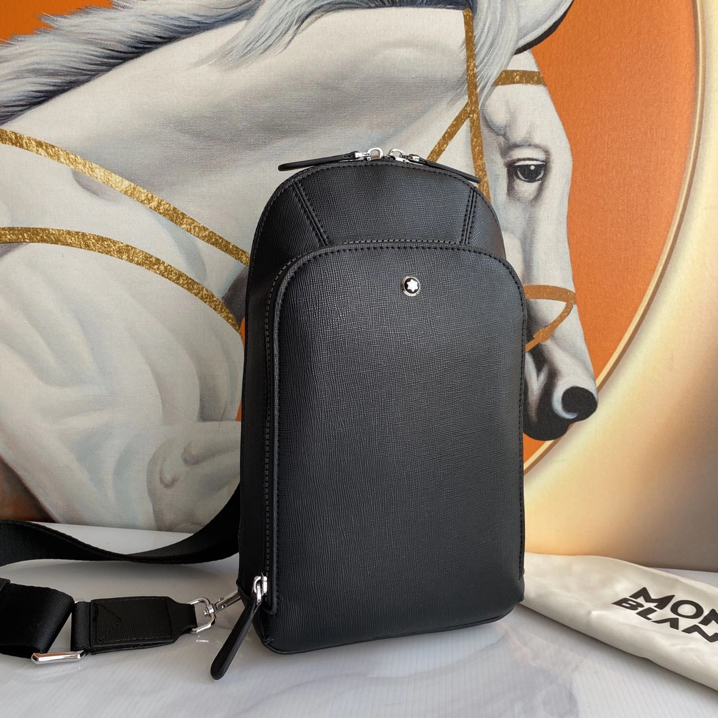 Refined Mens Montblanc Waist Chest Packs 92489