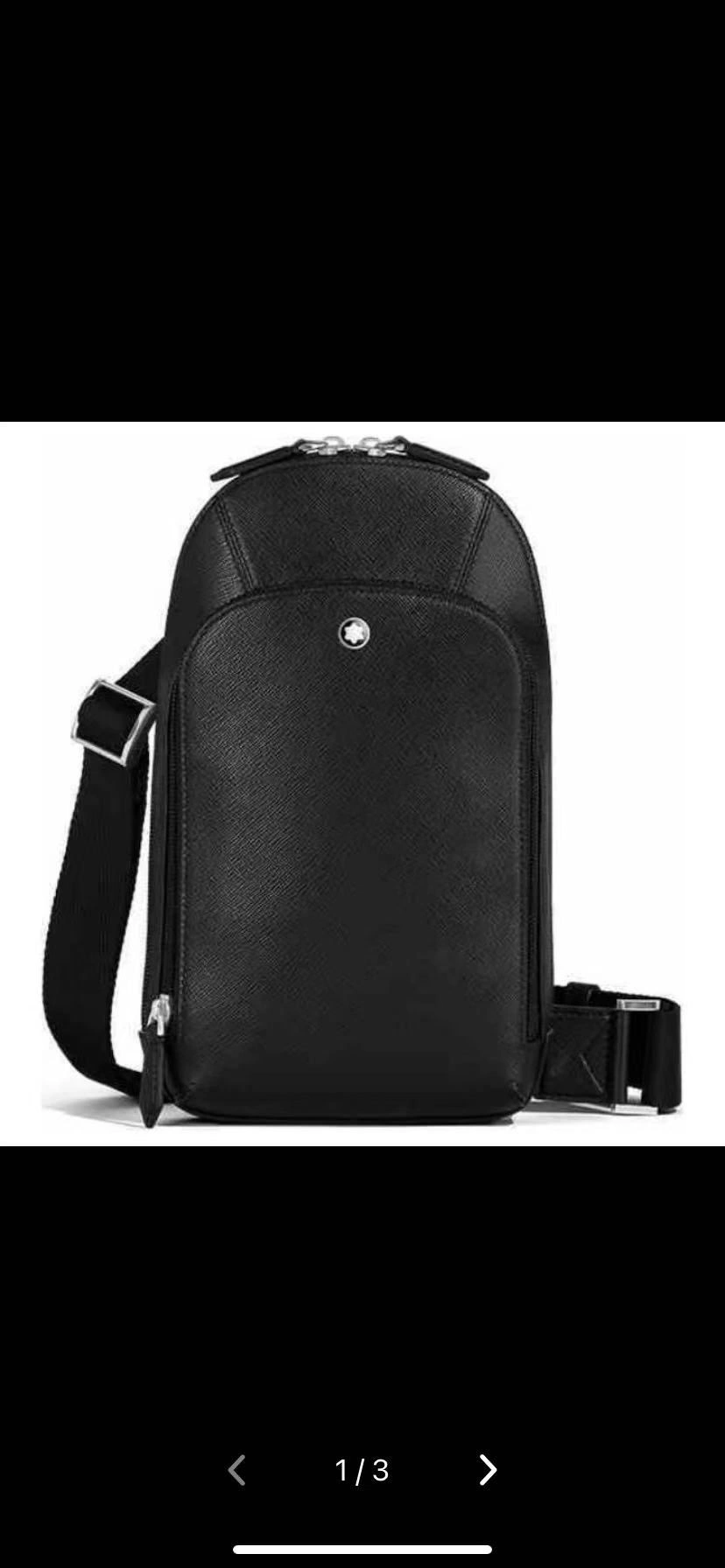 Mens Montblanc Waist Chest Packs Sporty 92483