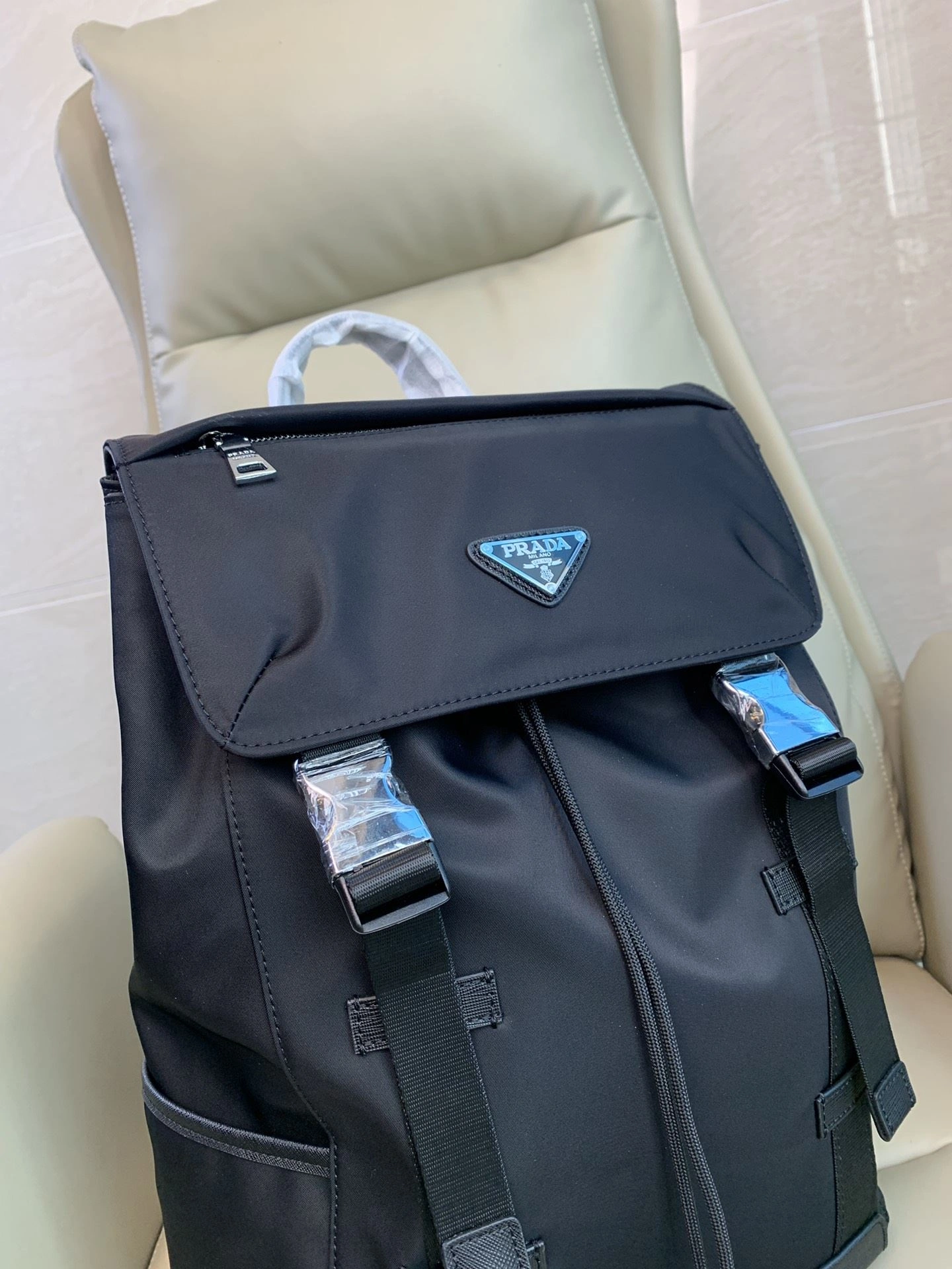 Youthful Mens Prada Backpacks 92479