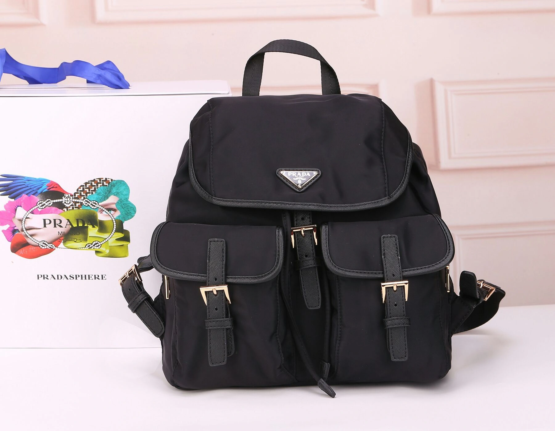 Snug Mens Prada Backpacks 92494
