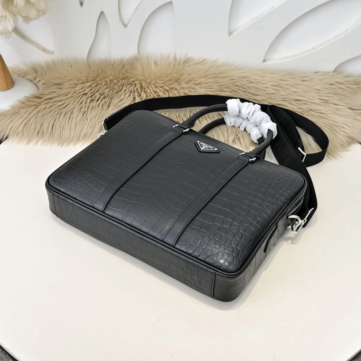 Mens Prada Briefcases Lightweight 90759