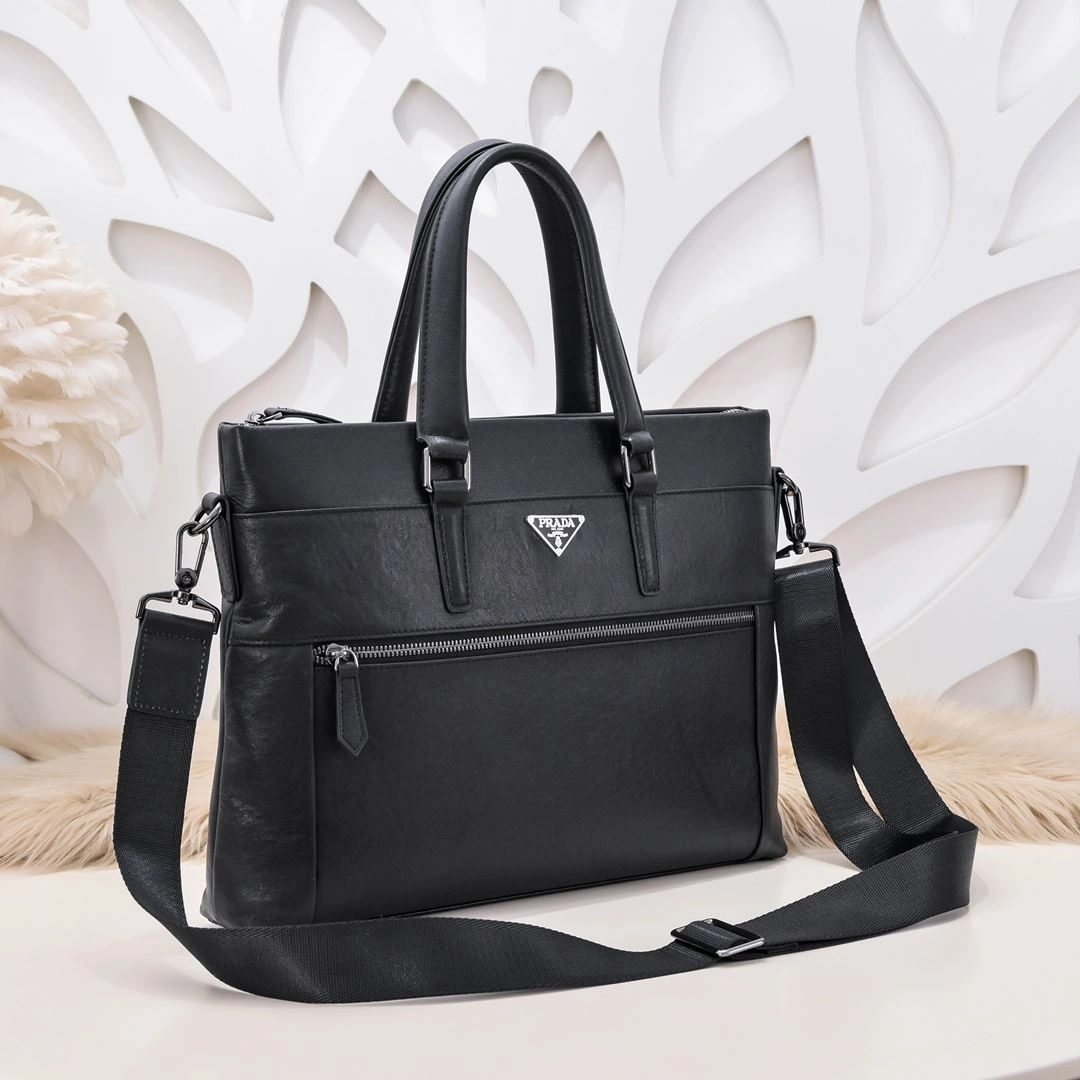 WaterResistant Mens Prada Briefcases 90757