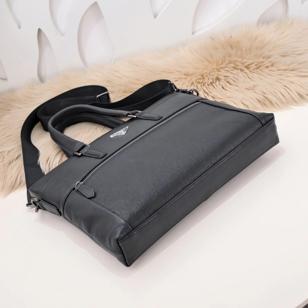 WaterResistant Mens Prada Briefcases 90757