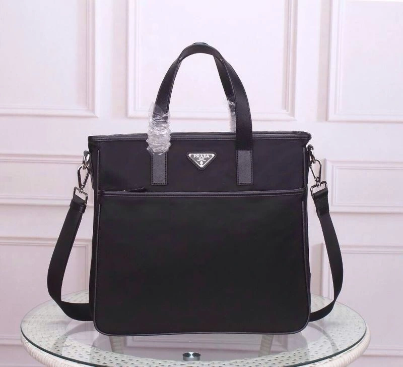 SmoothTexture Mens Prada Briefcases 87279