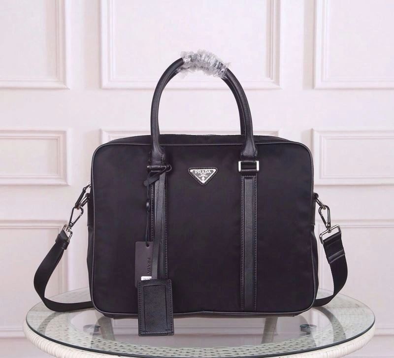 Breathable Mens Prada Briefcases 87278