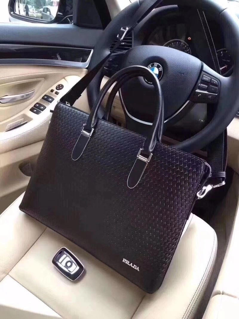 Mens Prada Briefcases Tailored 92456