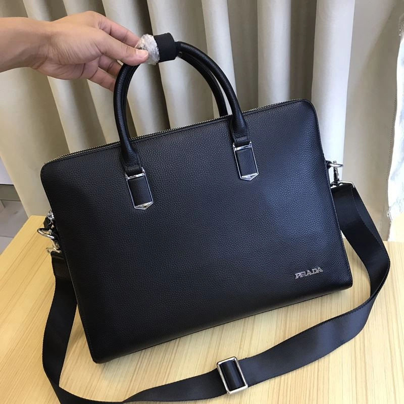 Mens Prada Briefcases Breathable 92455