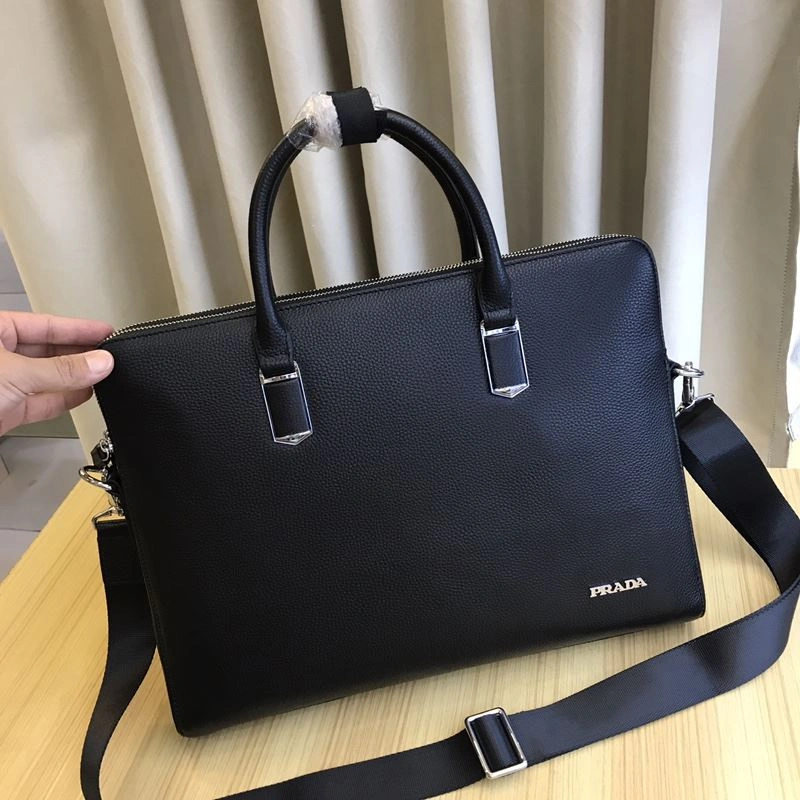 Mens Prada Briefcases Breathable 92455