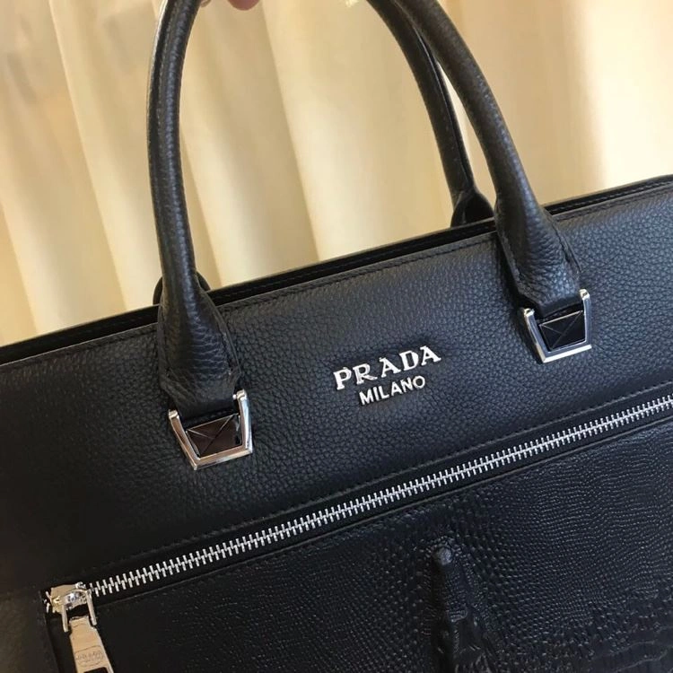 Minimalist Mens Prada Briefcases 92437