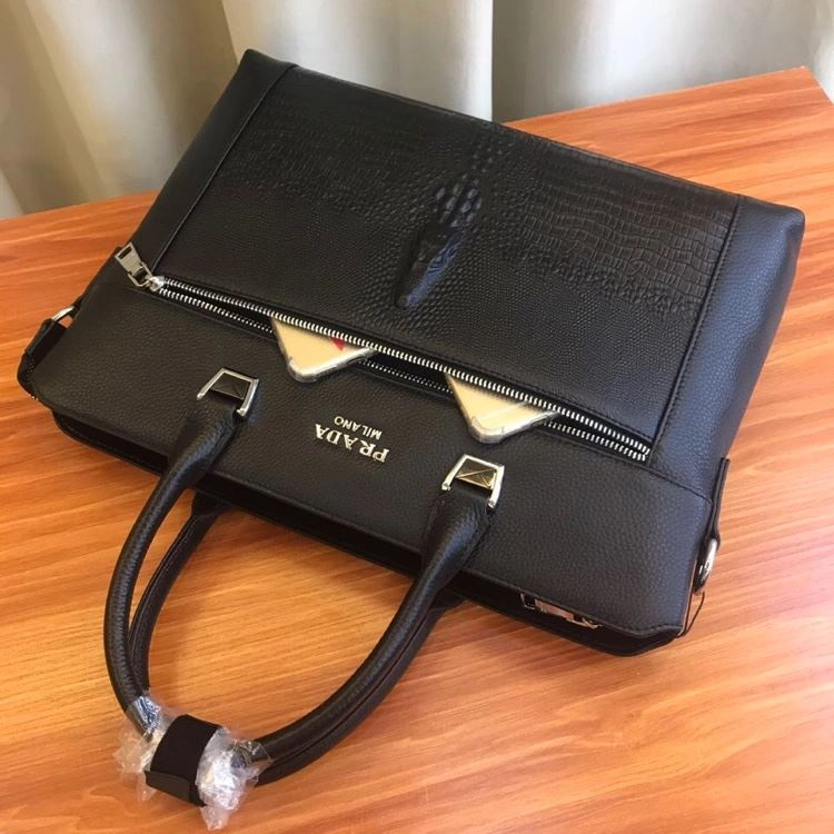 Minimalist Mens Prada Briefcases 92437