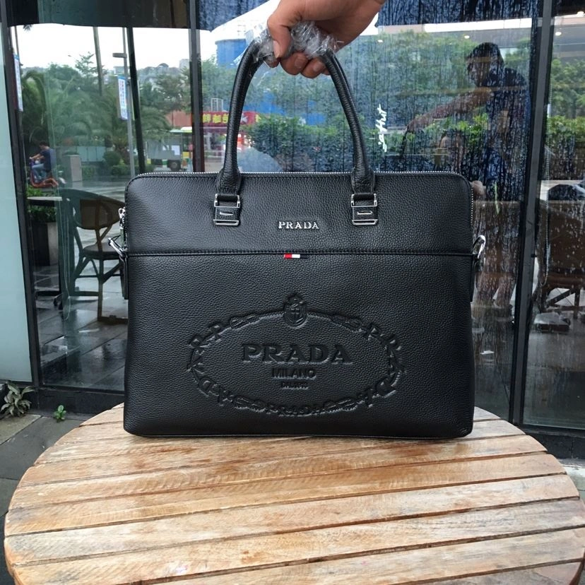 Mens Prada Briefcases GoAnywhere 92473