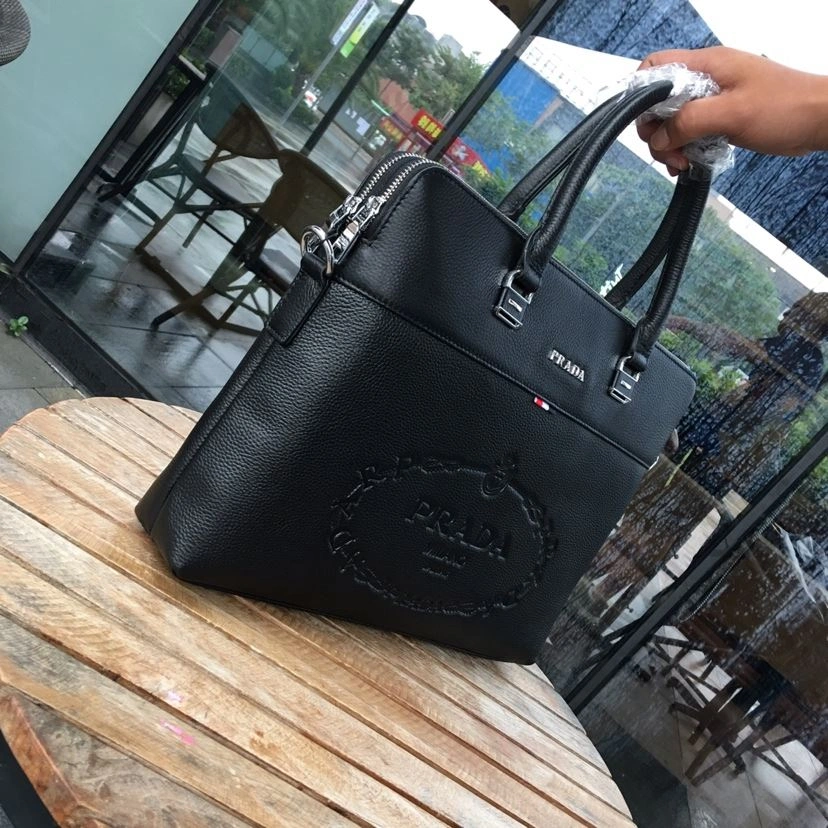 Mens Prada Briefcases GoAnywhere 92473