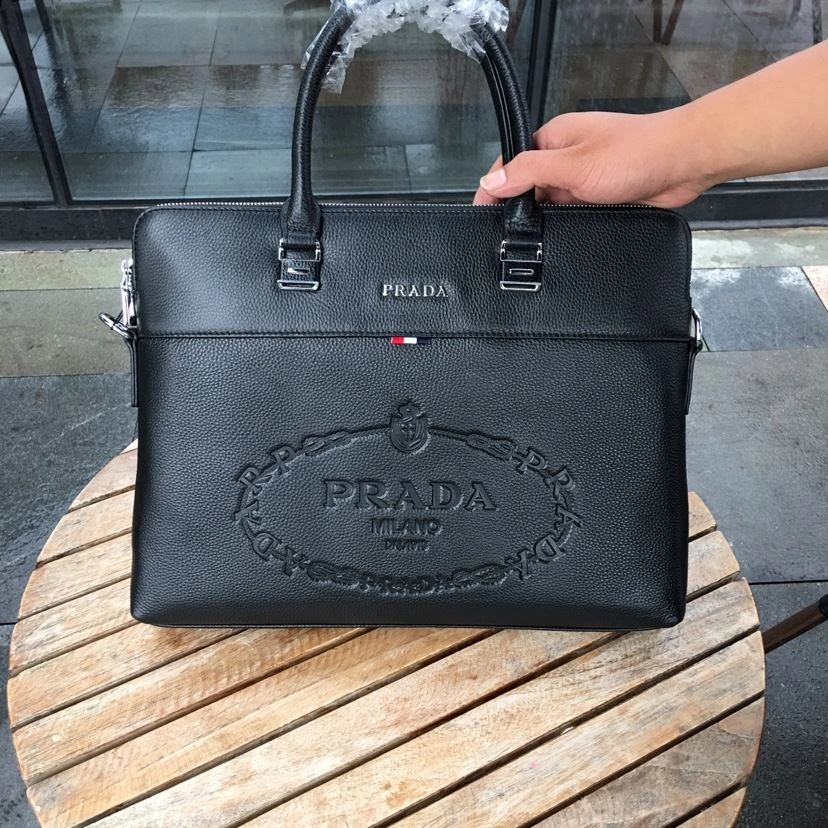 Mens Prada Briefcases GoAnywhere 92473