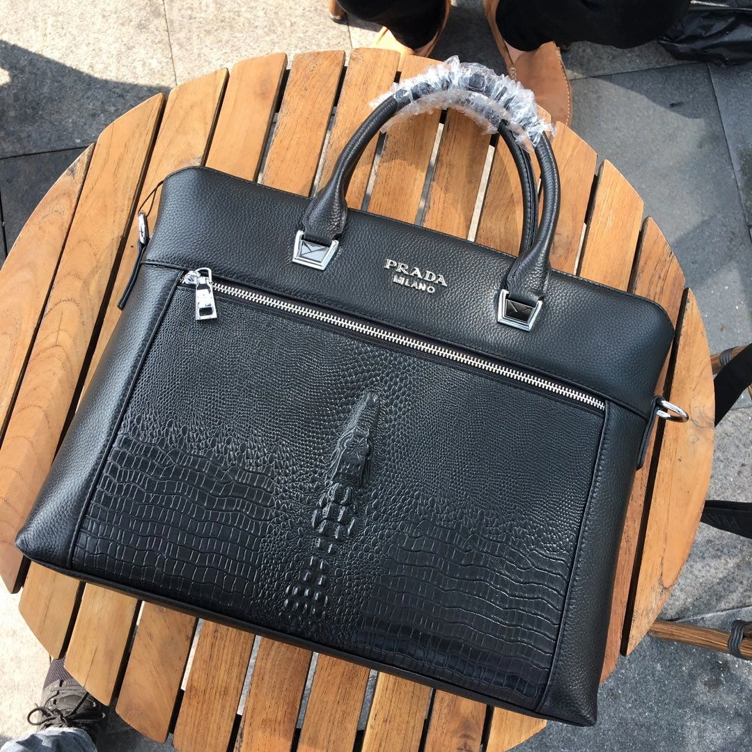 Mens Prada Briefcases SmartChoice 92439