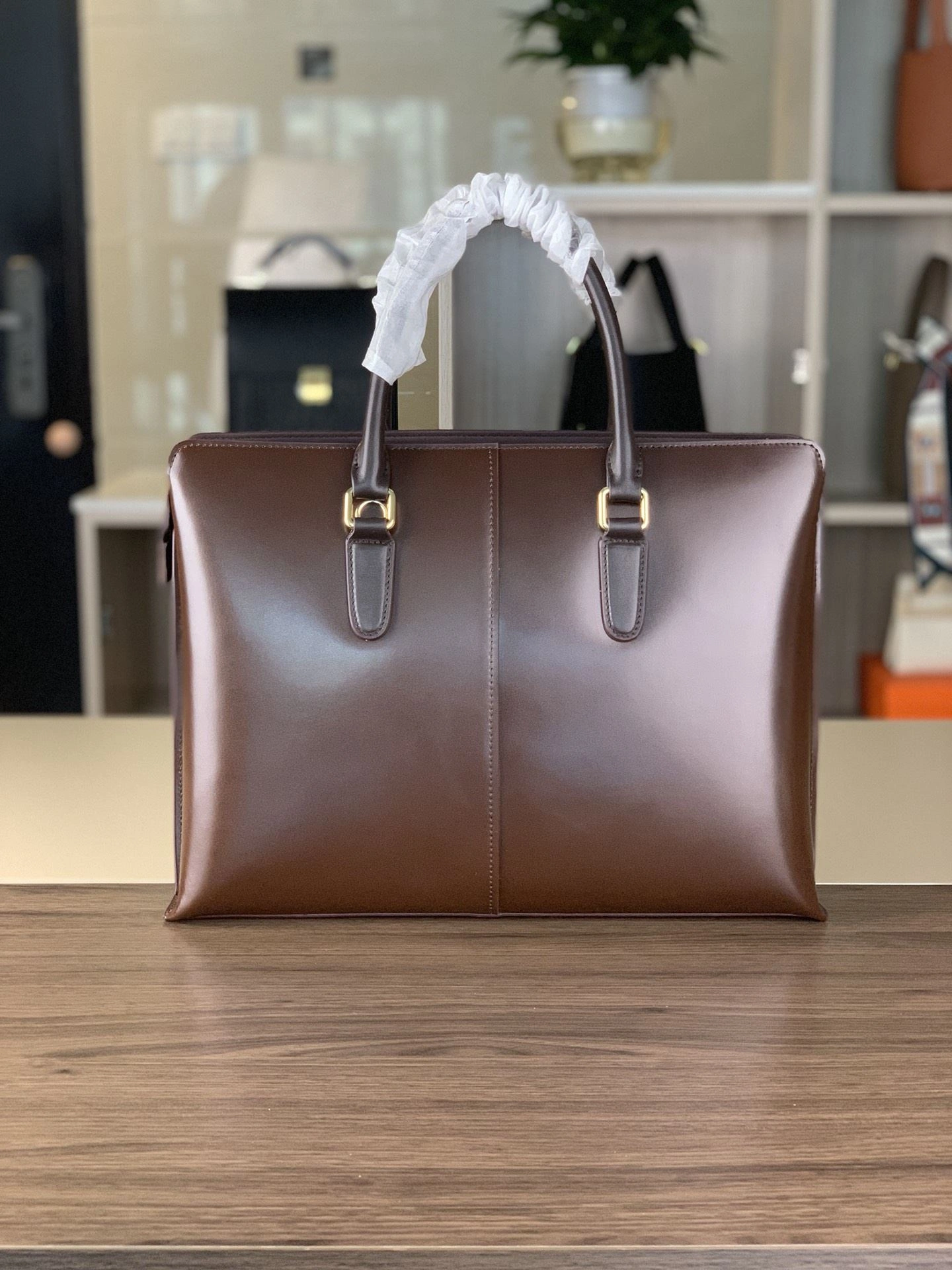 Mens Prada Briefcases FlexibleFit 92434
