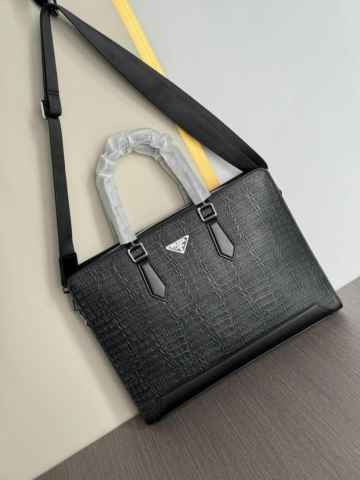 Mens Prada Briefcases Lightweight 92501