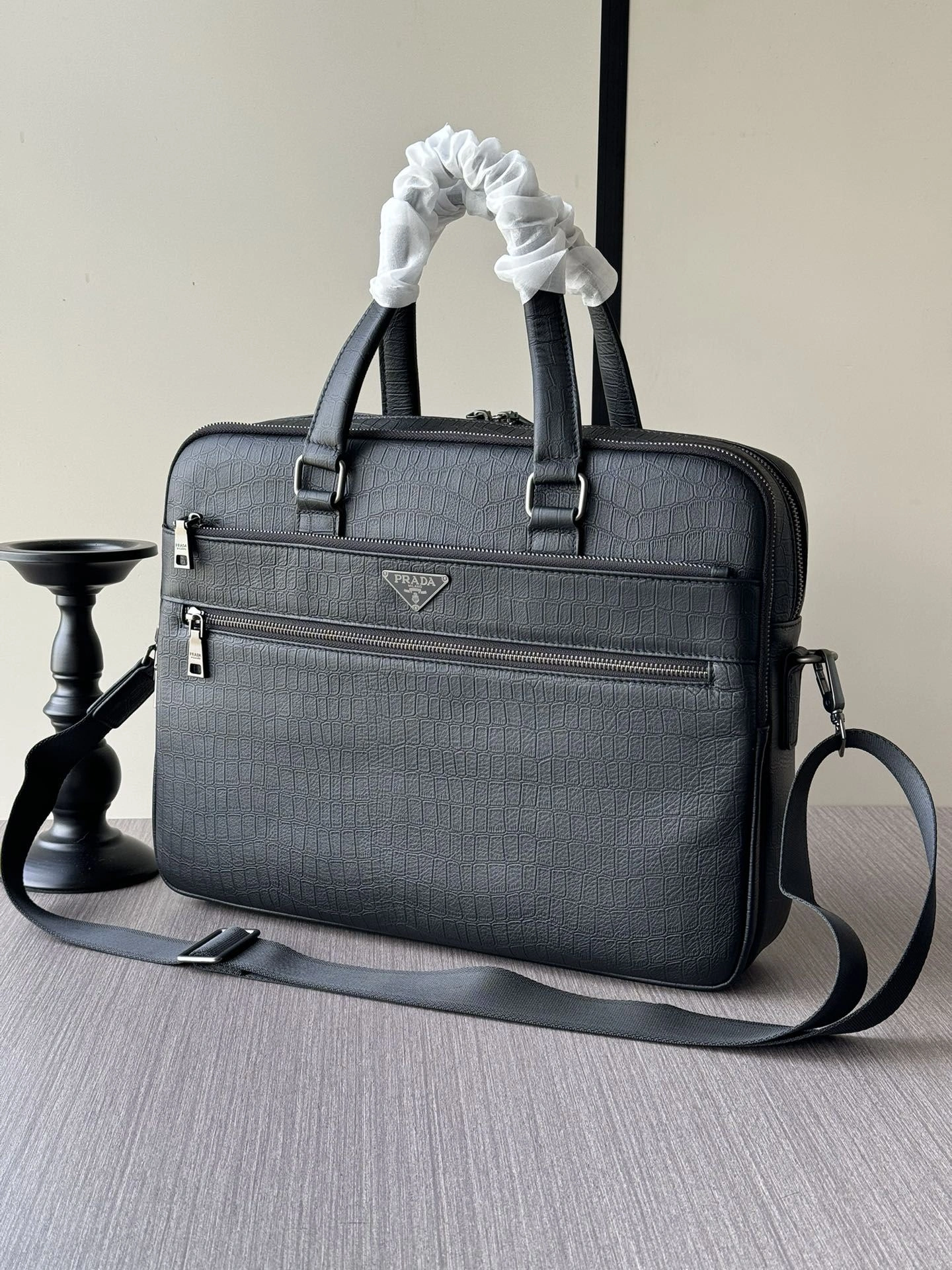 Mens Prada Briefcases Timeless 92422