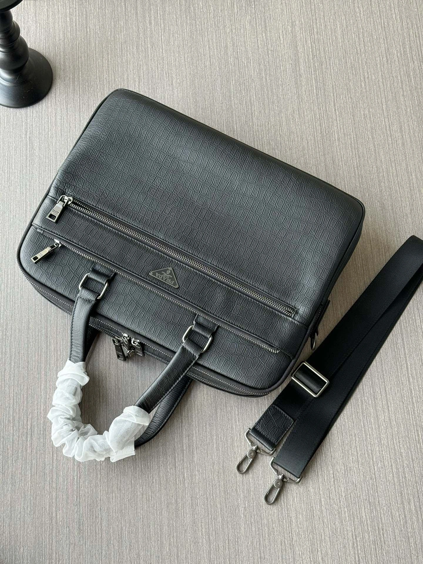 Mens Prada Briefcases Timeless 92422