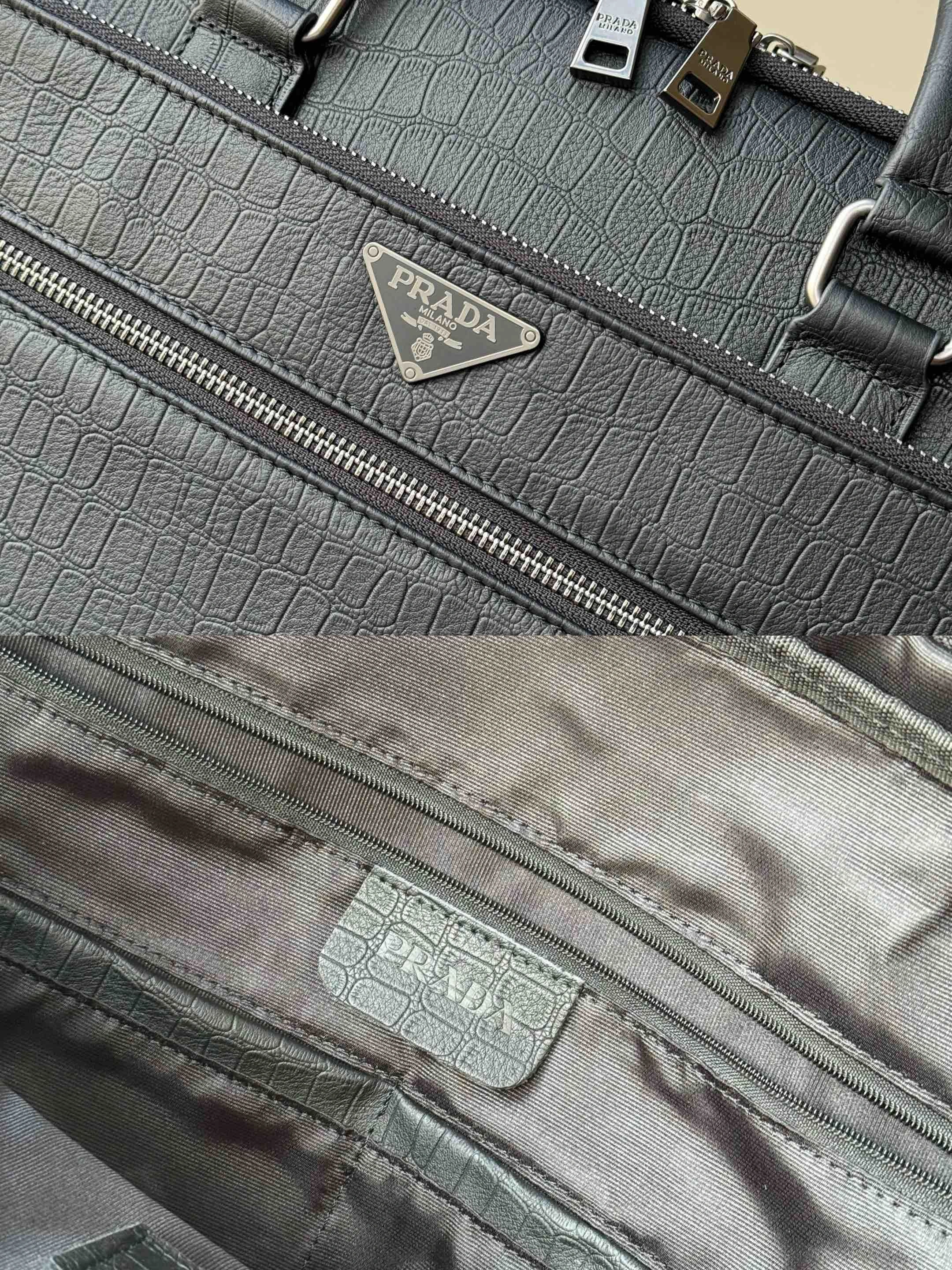 Mens Prada Briefcases Timeless 92422