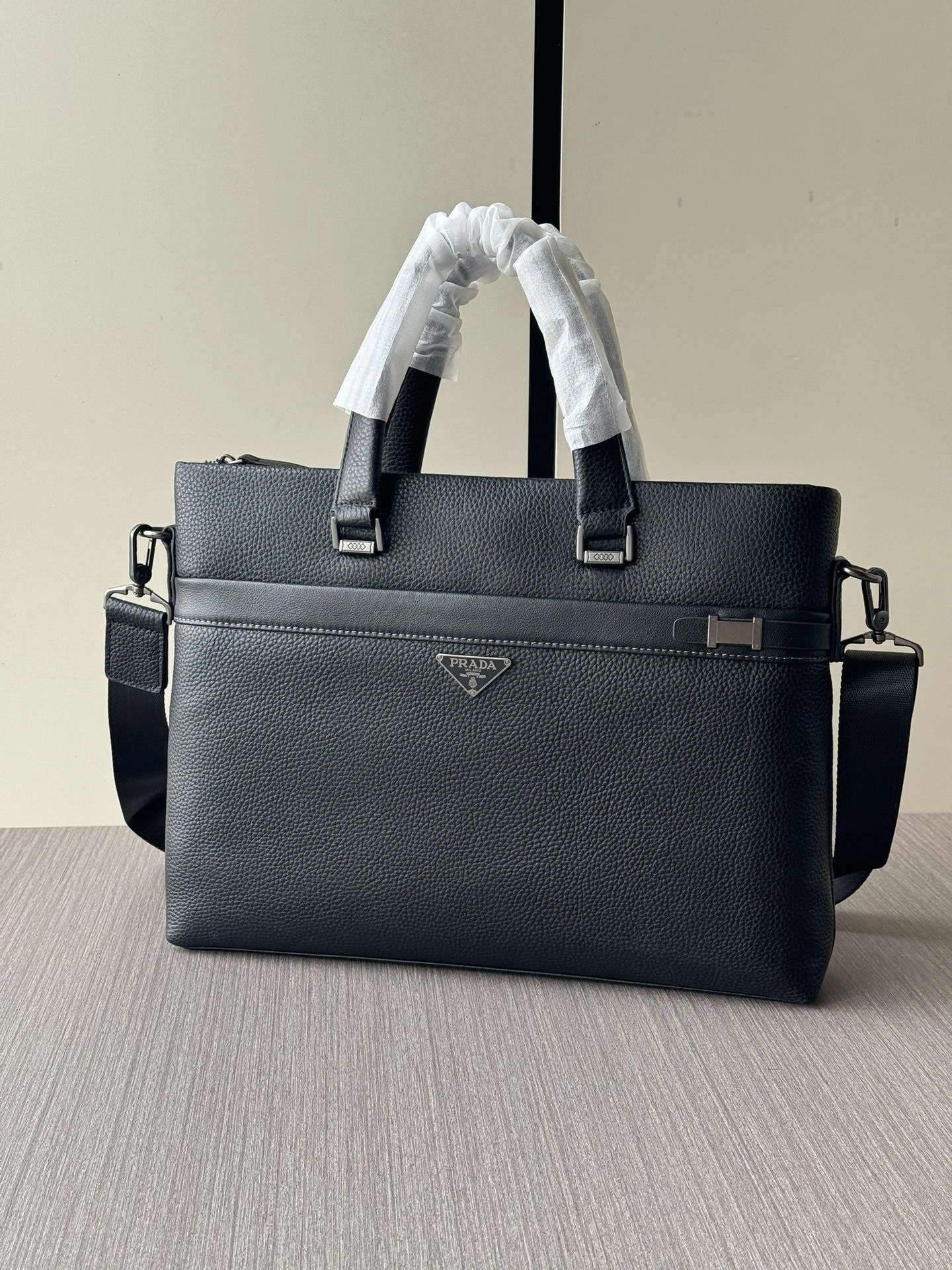 OdorResistant Mens Prada Briefcases 92414