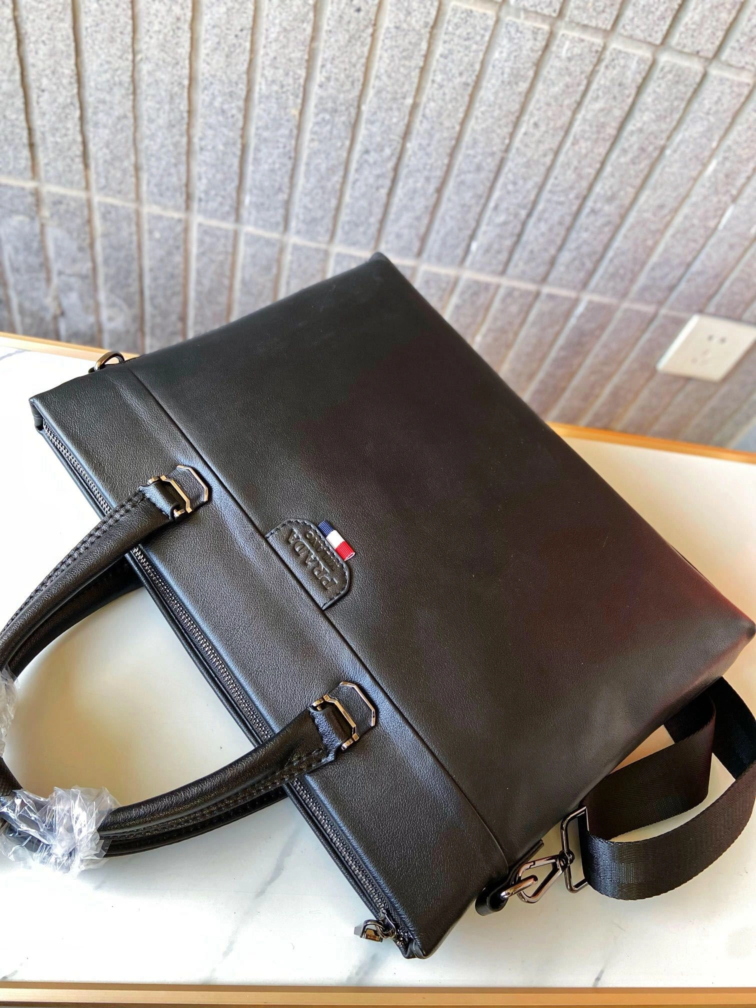 Mens Prada Briefcases Timeless 92407