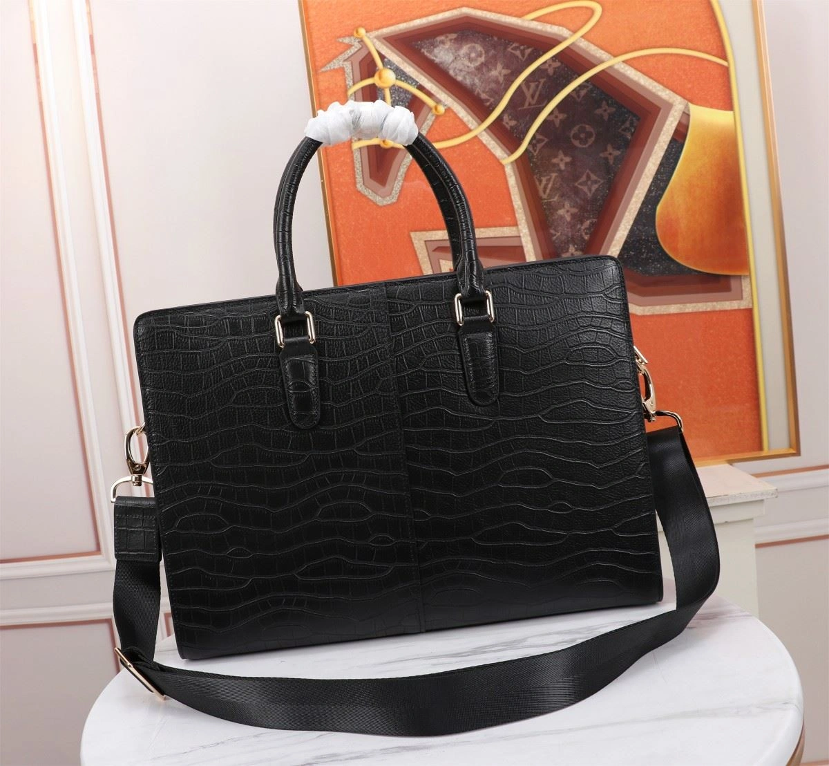 Effortless Mens Prada Briefcases 92403