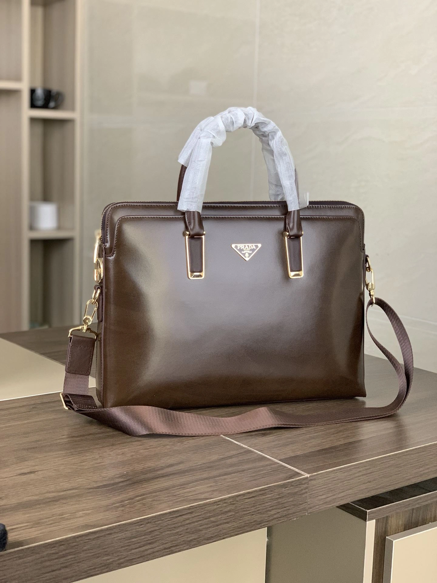 Mens Prada Briefcases RelaxedFit 92442