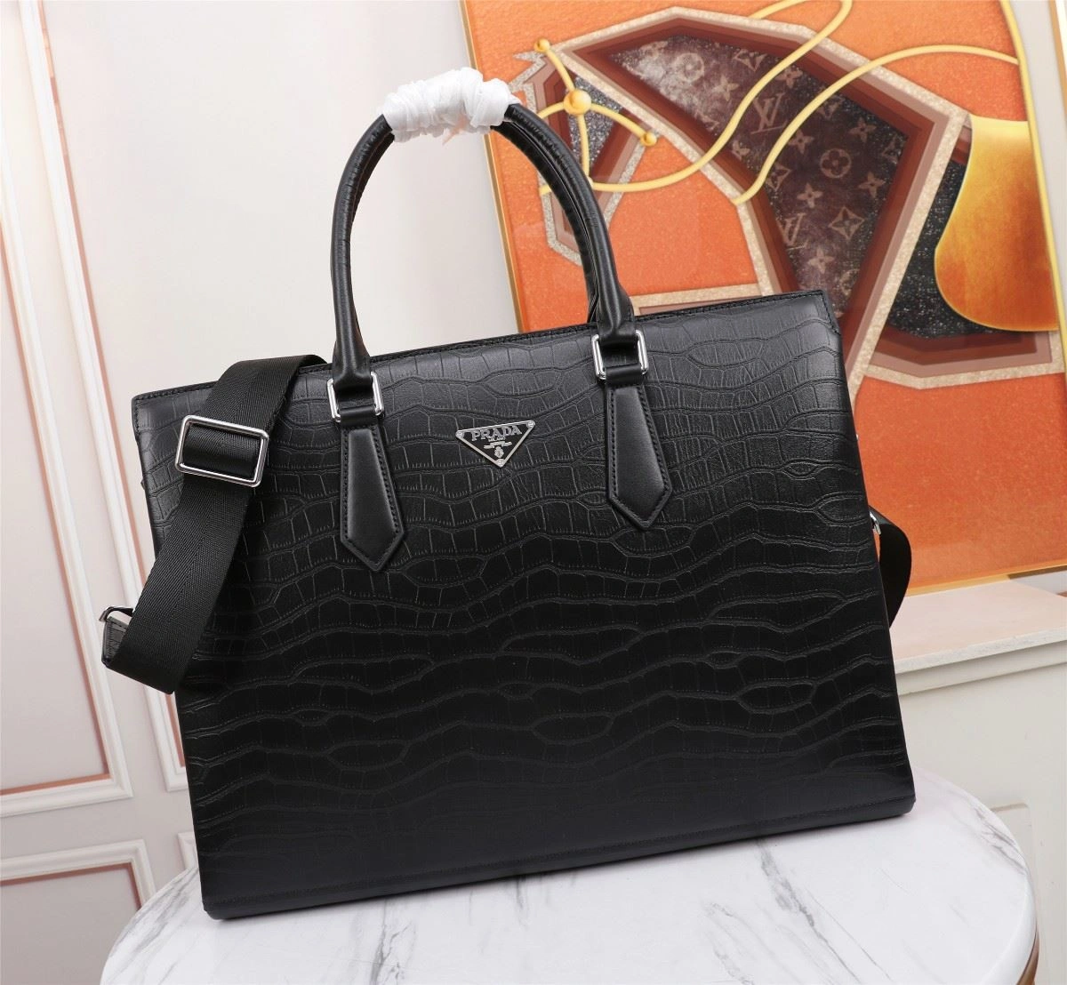Mens Prada Briefcases Unique 92400