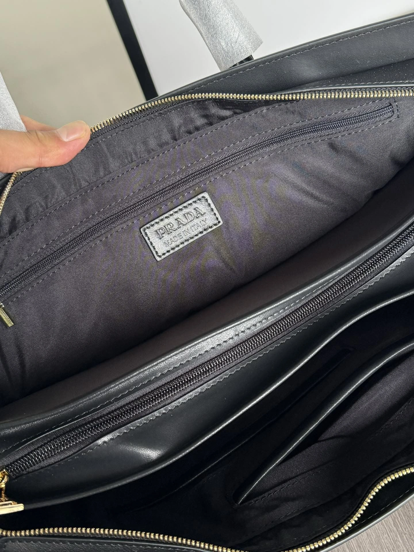TopPick Mens Prada Briefcases 92426