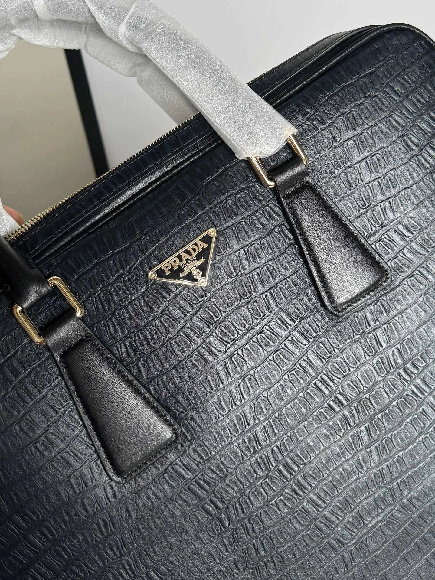 Mens Prada Briefcases Supportive 92392