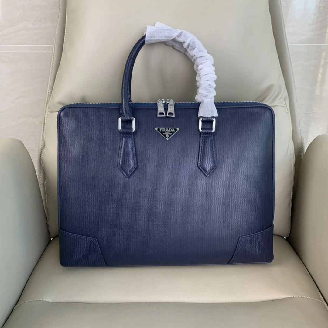 Mens Prada Briefcases Durable 92389