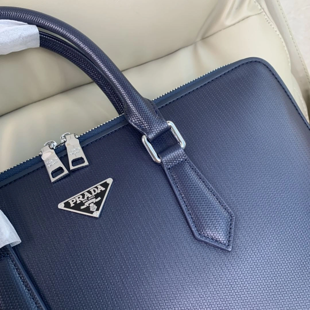 Mens Prada Briefcases Durable 92389