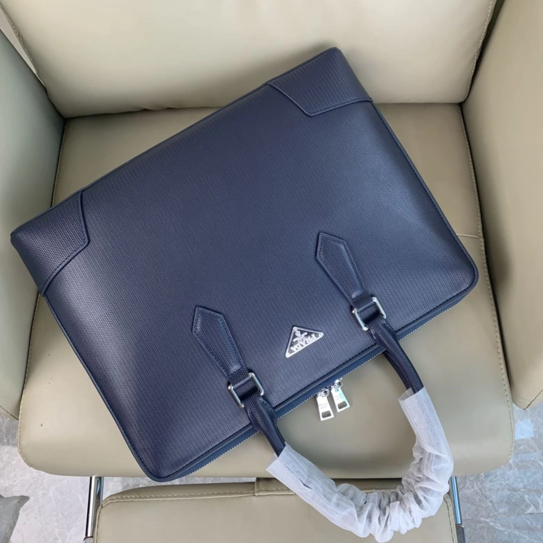 Mens Prada Briefcases Durable 92389