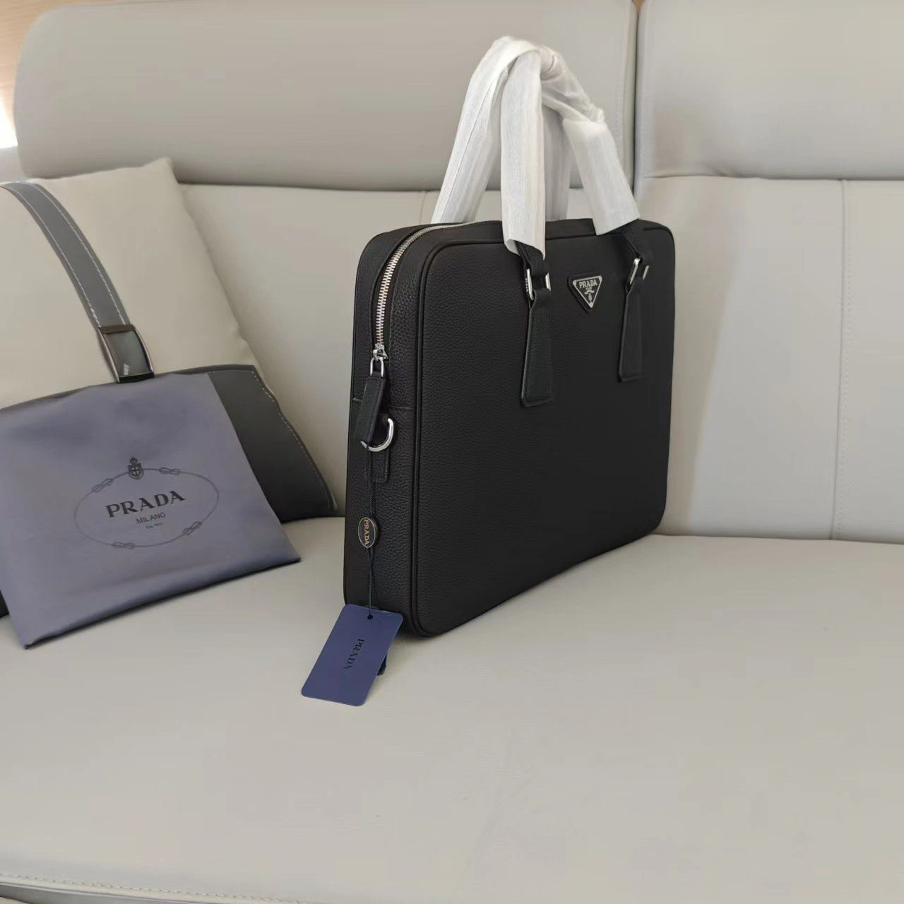Mens Prada Briefcases Fashionable 92387